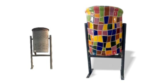 Revestimiento de Papelera