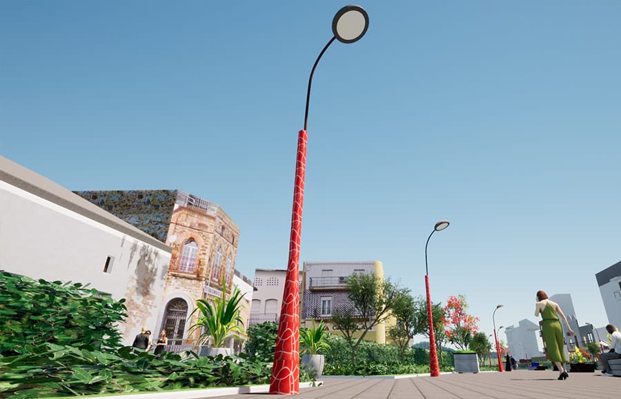 Farolas para Mobiliario Urbano