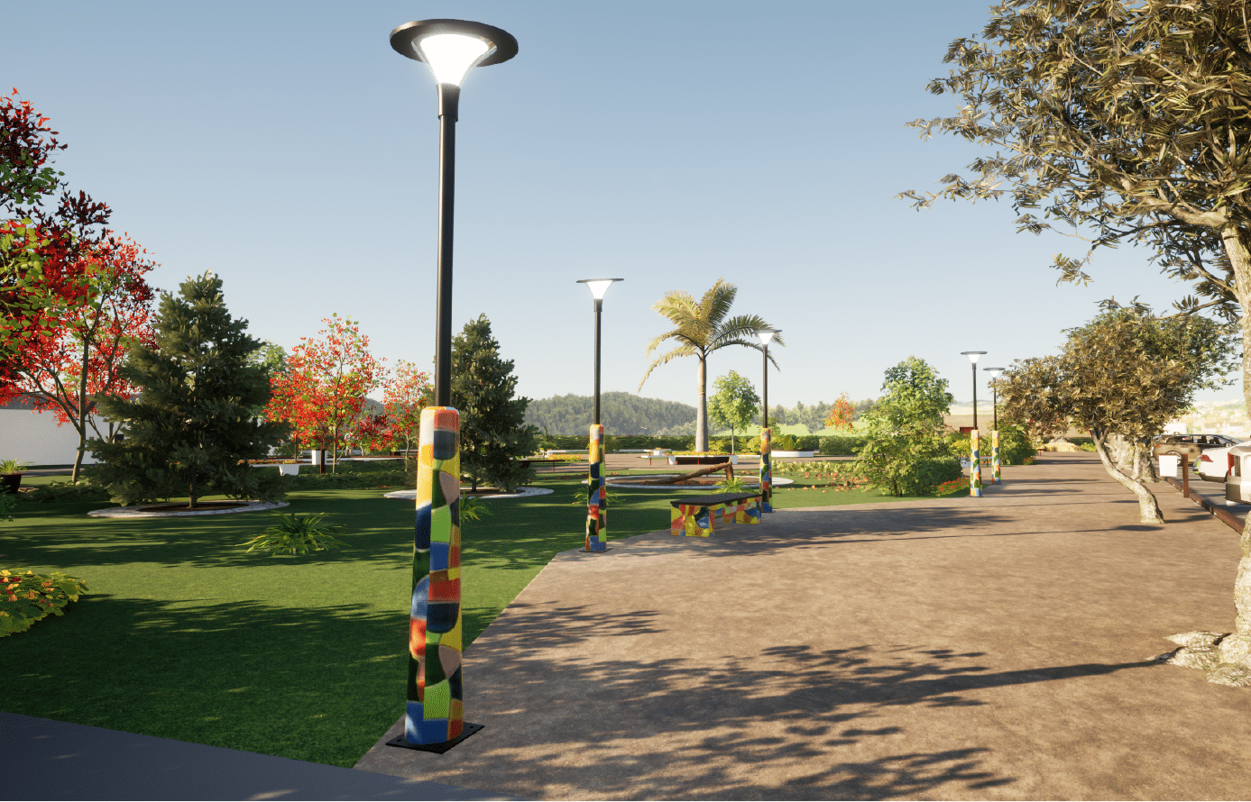 Farolas para Mobiliario Urbano